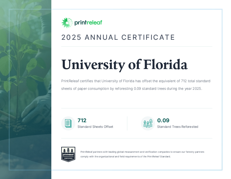 2025 Annual Certificate