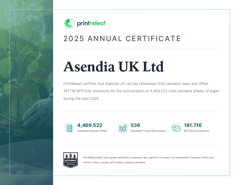 2025 Annual Certificate