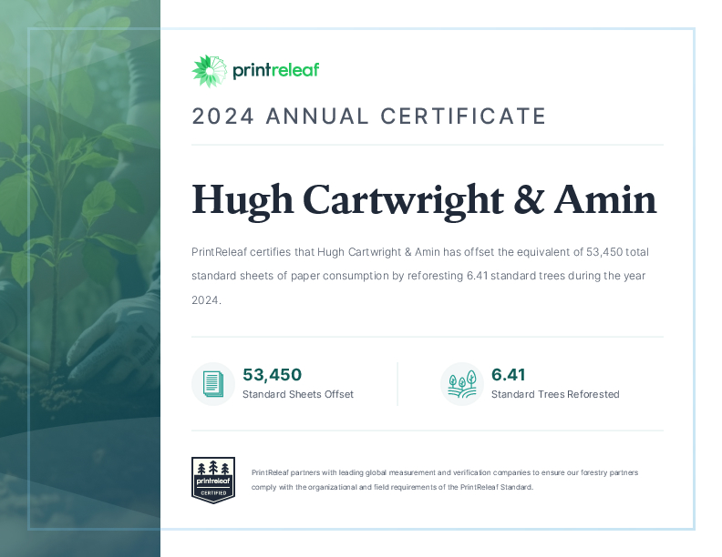 2024 Annual Certificate