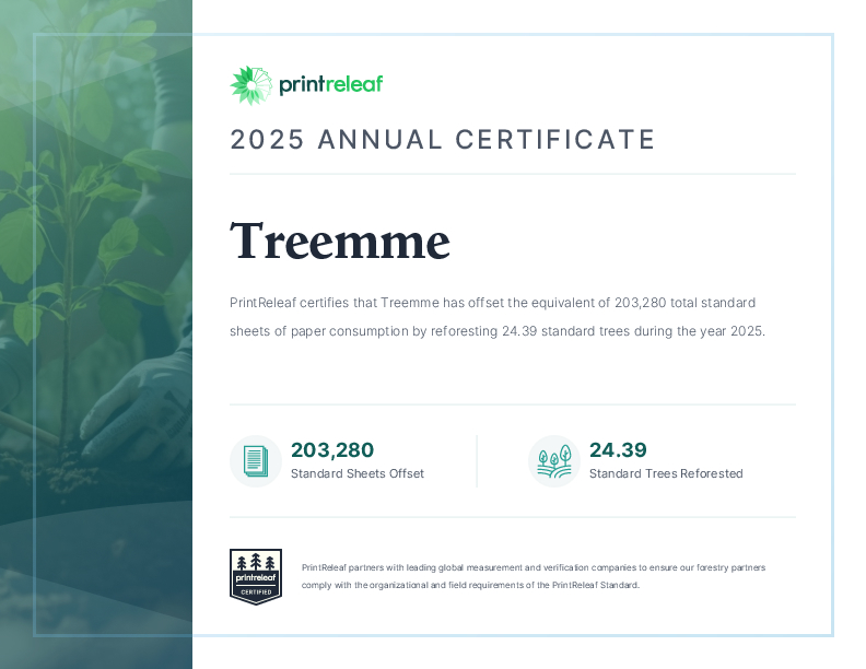 2025 Annual Certificate