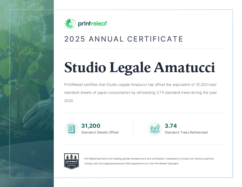 2025 Annual Certificate