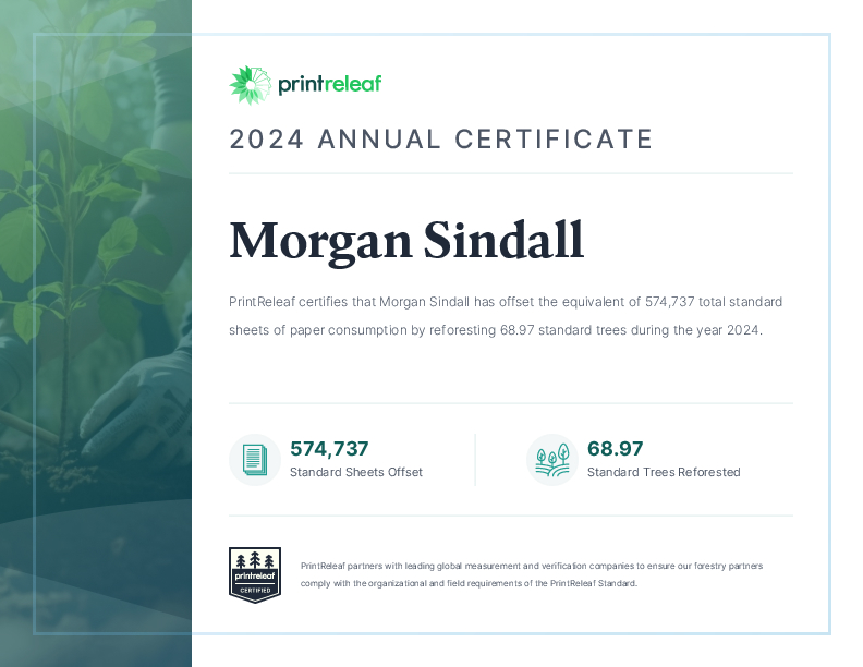 2024 Annual Certificate