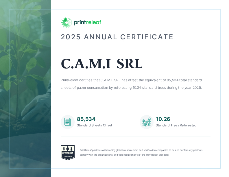 2025 Annual Certificate