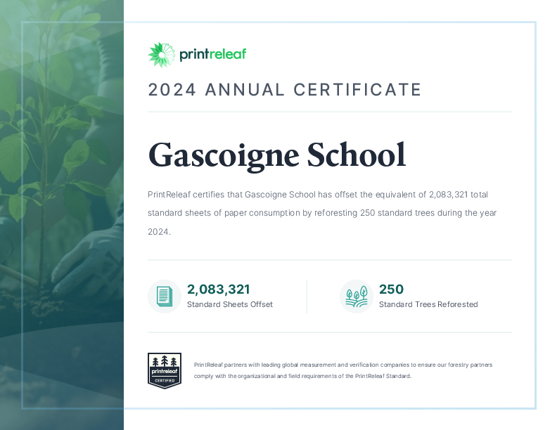 2024 Annual Certificate