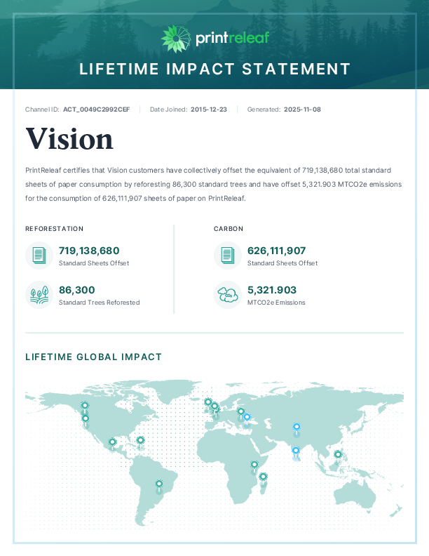 Lifetime Impact Statement