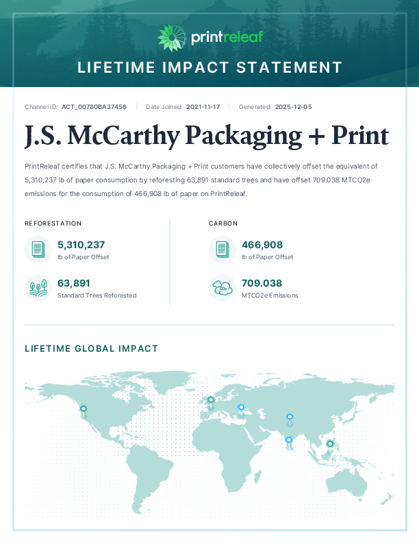 Lifetime Impact Statement