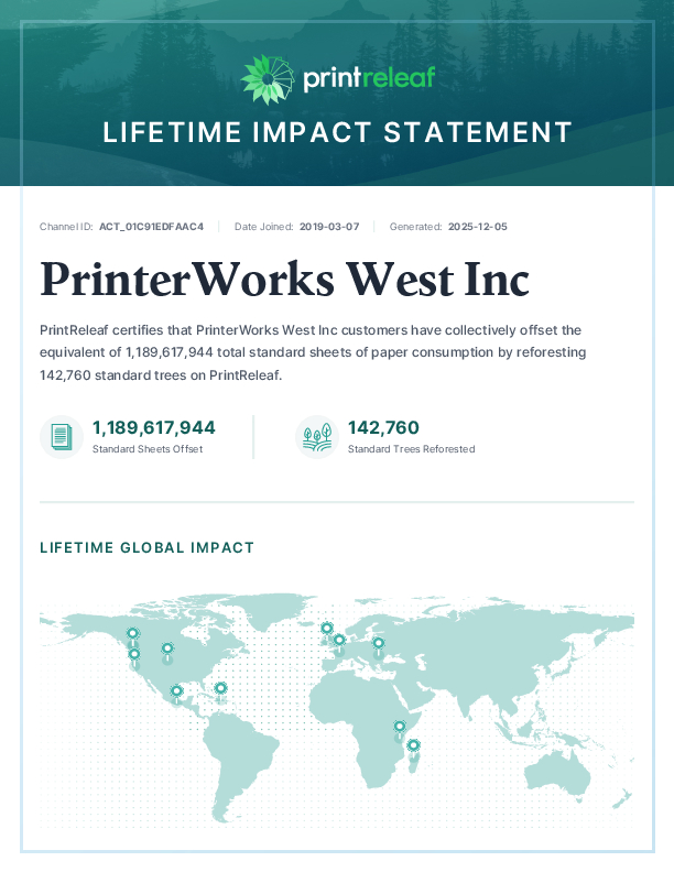 Lifetime Impact Statement