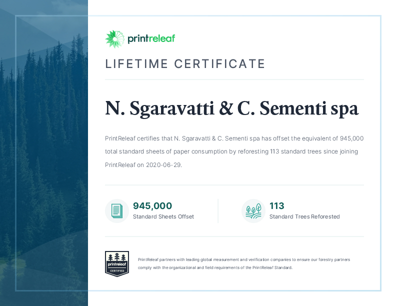 Lifetime Certificate