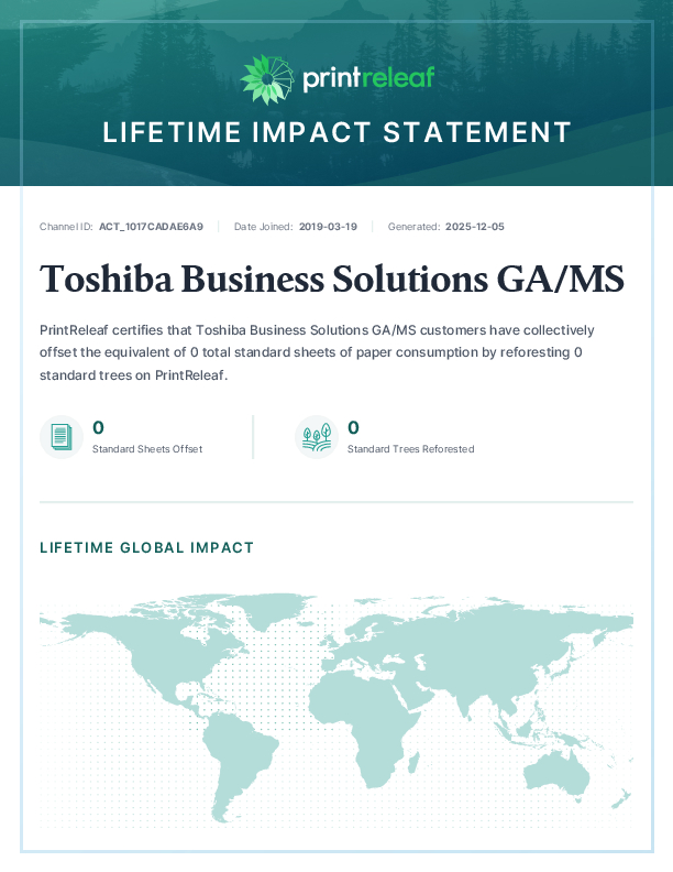 Lifetime Impact Statement