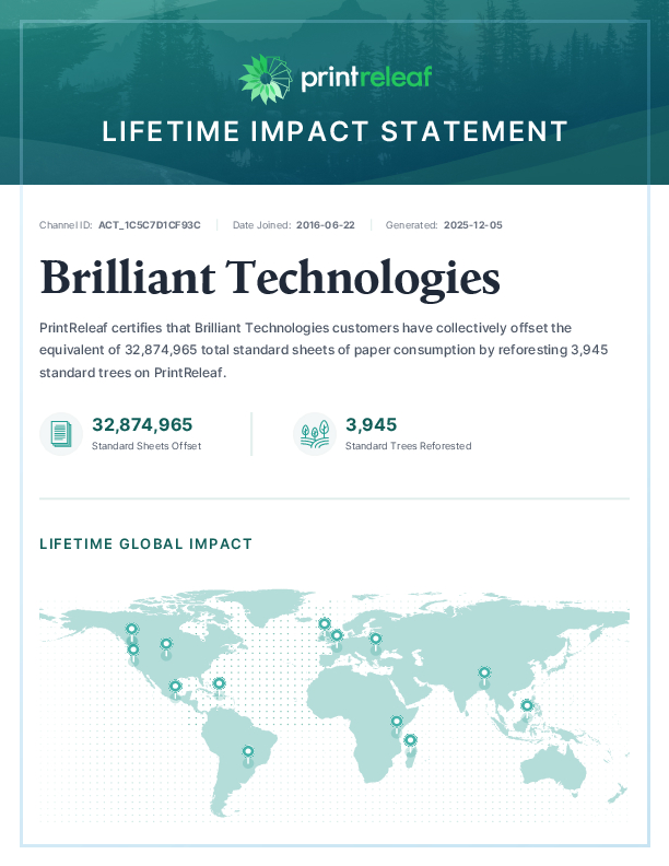 Lifetime Impact Statement