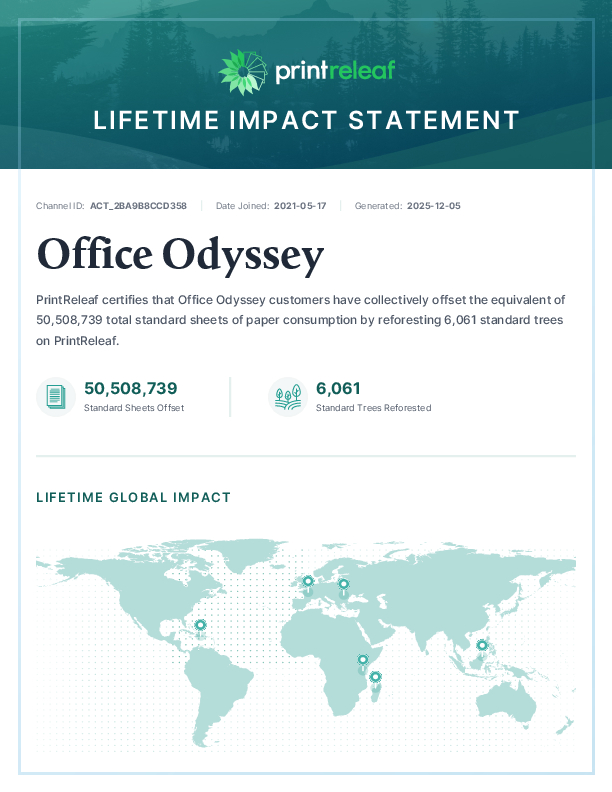 Lifetime Impact Statement