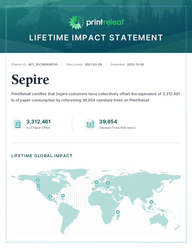 Lifetime Impact Statement