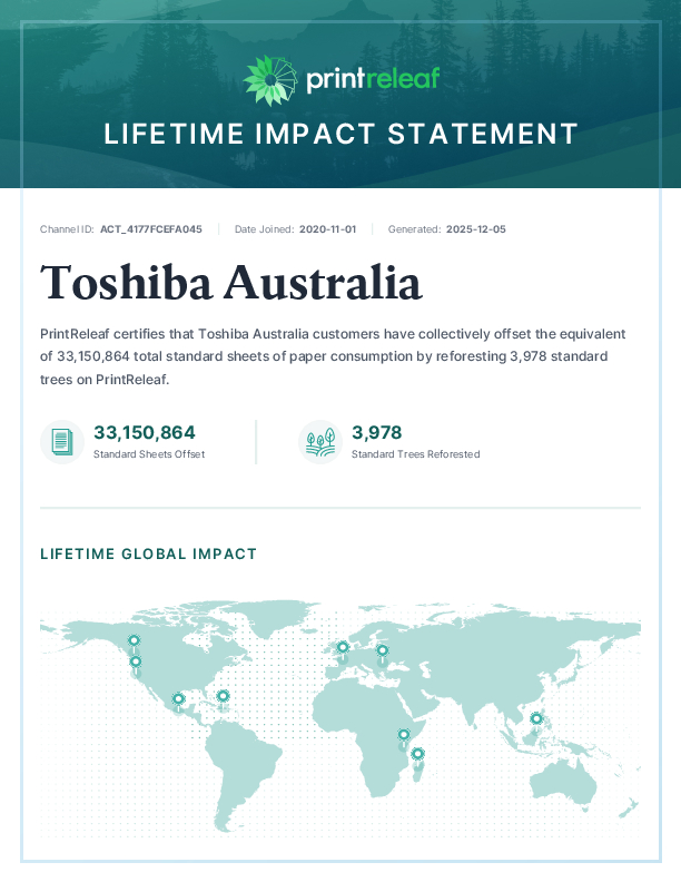 Lifetime Impact Statement