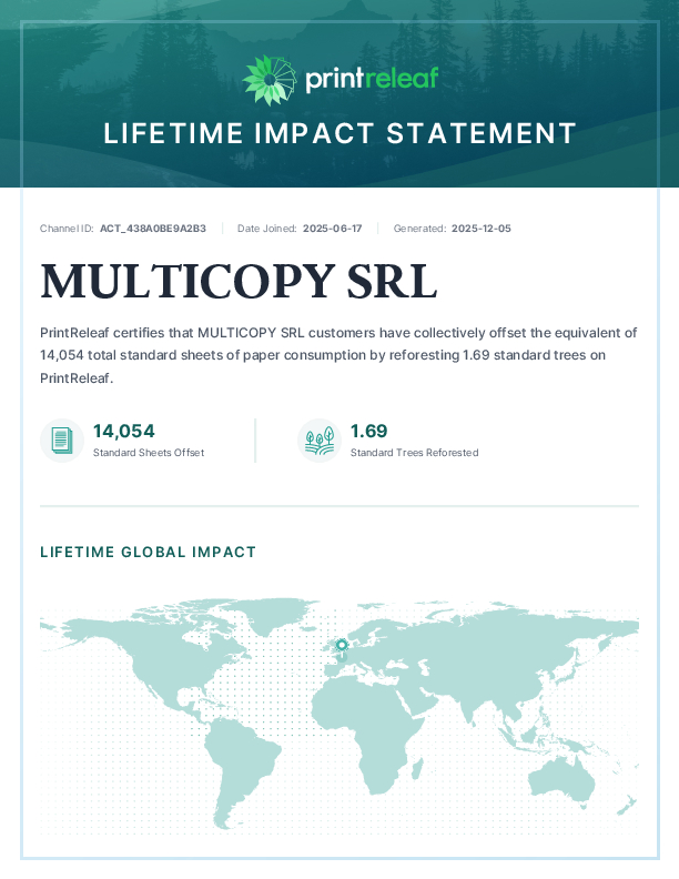 Lifetime Impact Statement