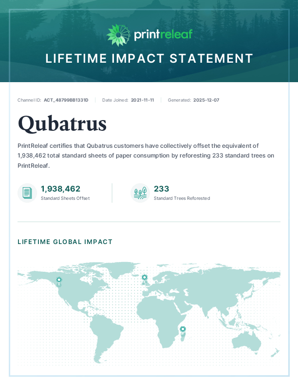 Lifetime Impact Statement