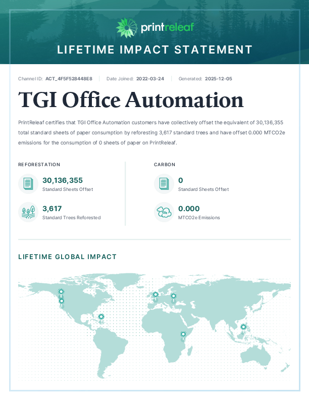 Lifetime Impact Statement