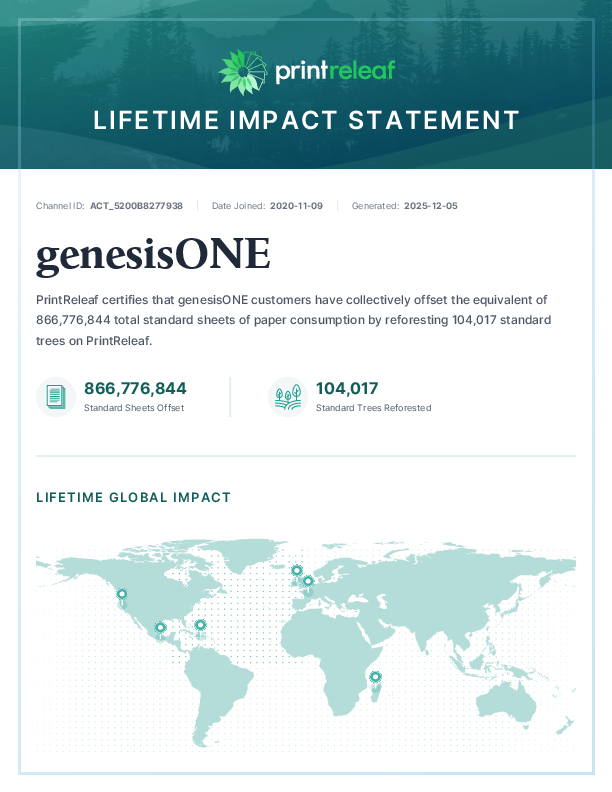 Lifetime Impact Statement
