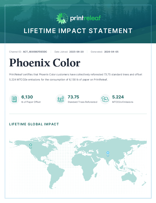 Lifetime Impact Statement