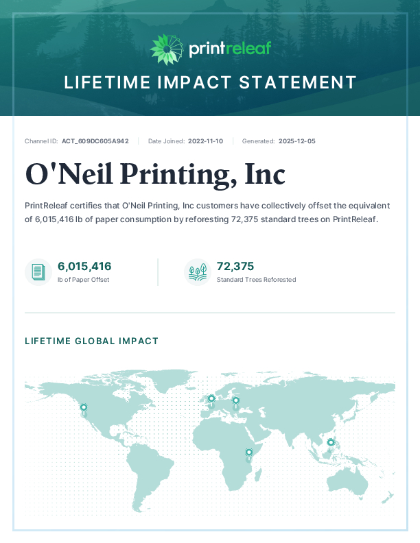 Lifetime Impact Statement