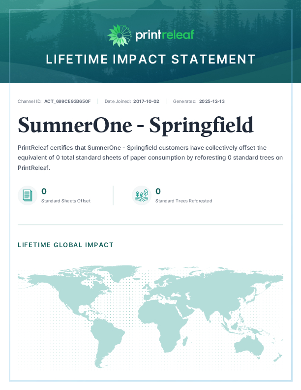 Lifetime Impact Statement