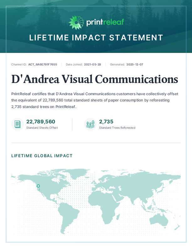 Lifetime Impact Statement