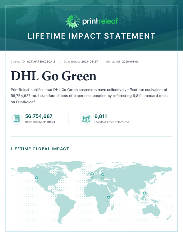 Lifetime Impact Statement