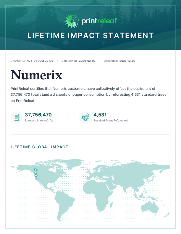 Lifetime Impact Statement