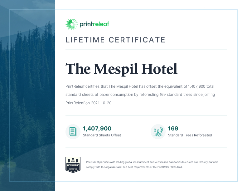 Lifetime Certificate