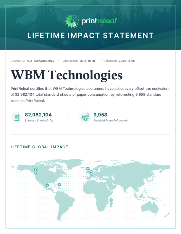 Lifetime Impact Statement