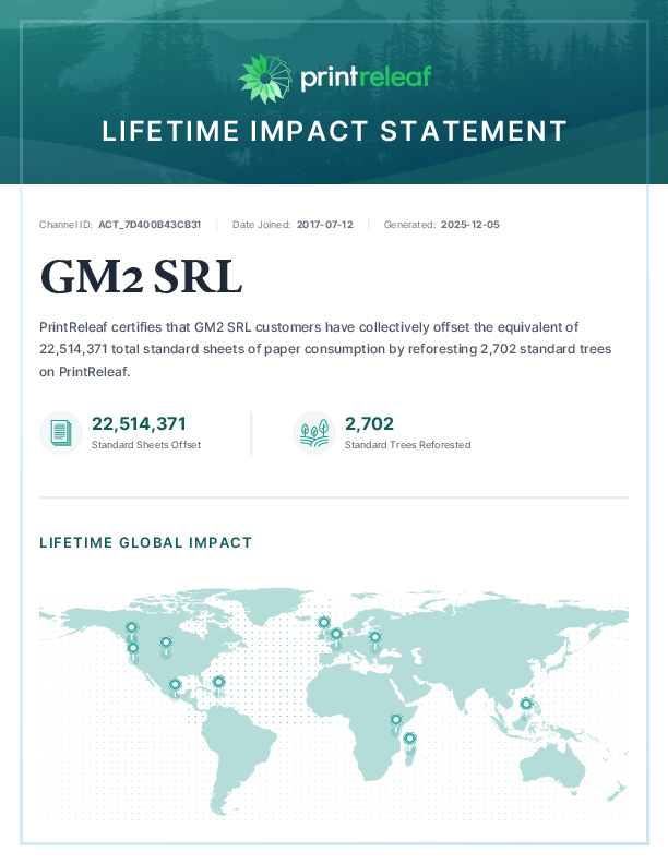 Lifetime Impact Statement
