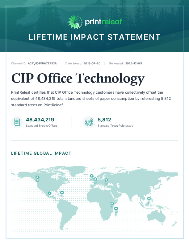 Lifetime Impact Statement