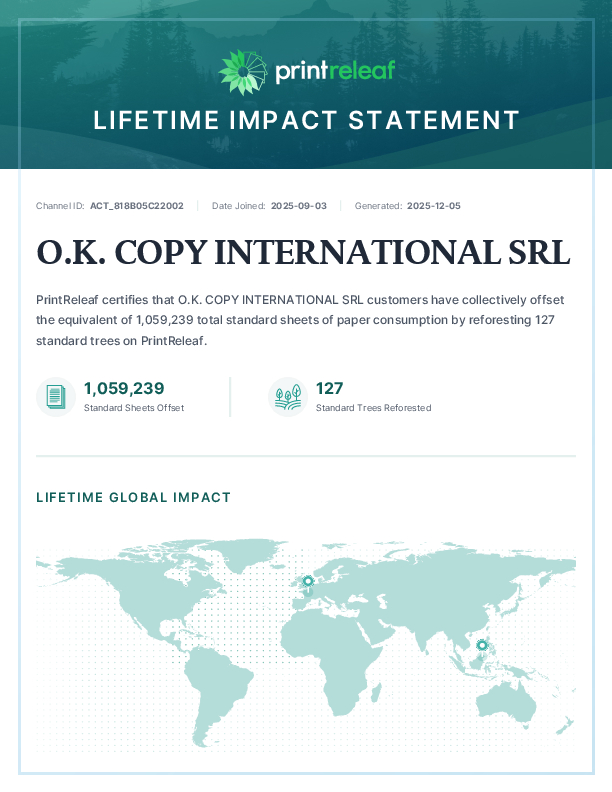 Lifetime Impact Statement