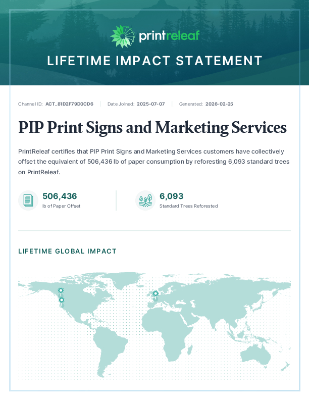 Lifetime Impact Statement