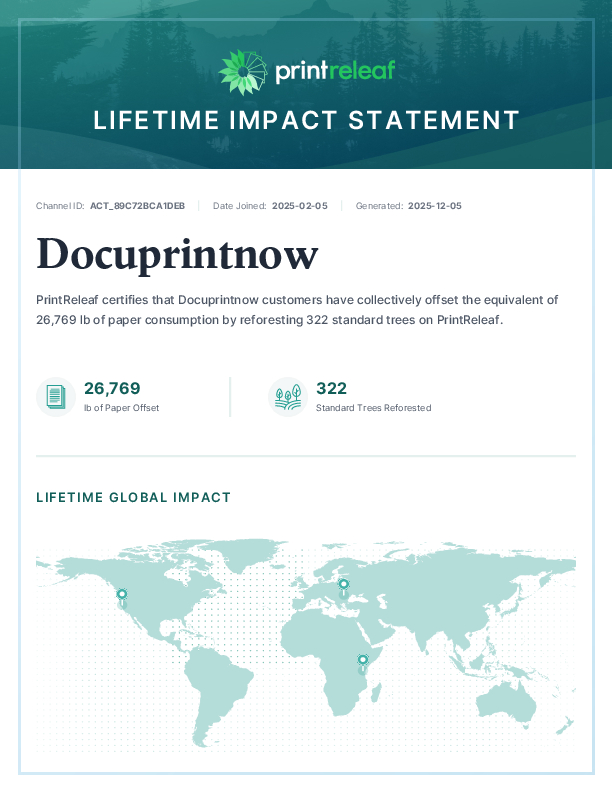 Lifetime Impact Statement