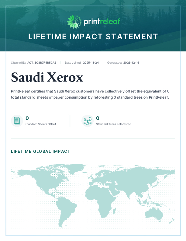 Lifetime Impact Statement