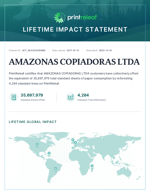 Declaración de impacto de por vida
