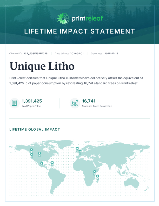 Lifetime Impact Statement