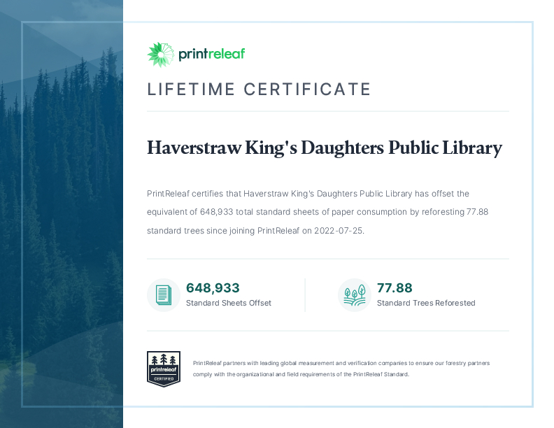 Lifetime Certificate