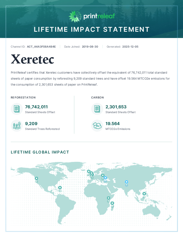 Lifetime Impact Statement