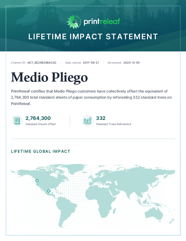 Lifetime Impact Statement