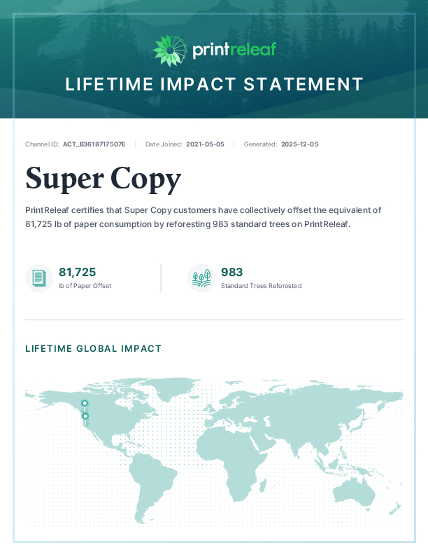 Lifetime Impact Statement