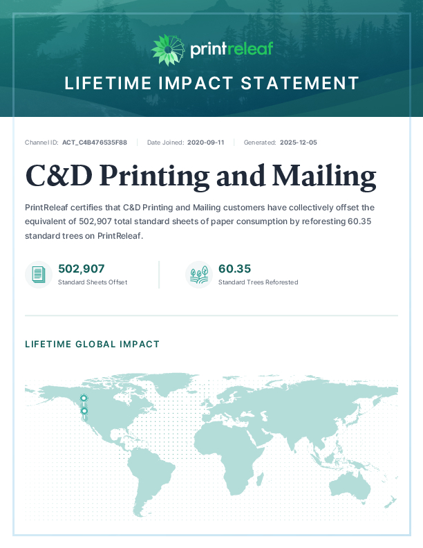 Lifetime Impact Statement