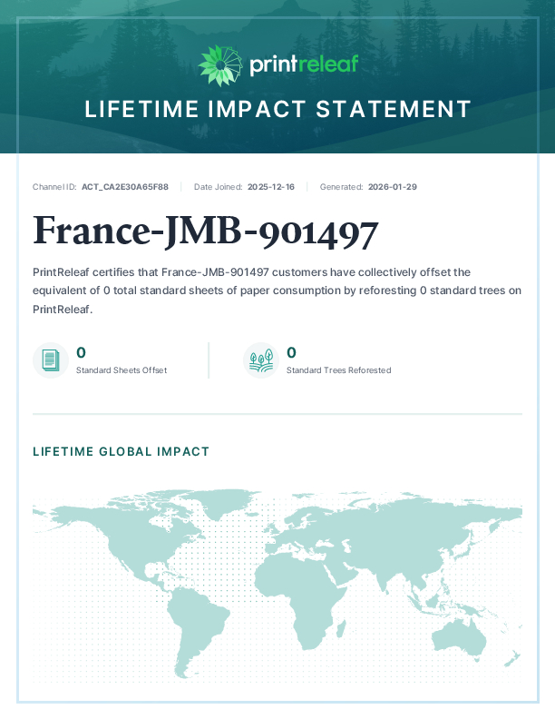 Lifetime Impact Statement