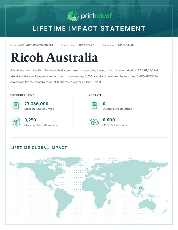 Lifetime Impact Statement