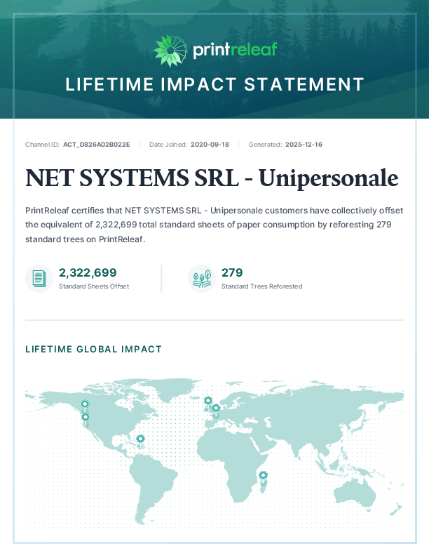 Lifetime Impact Statement