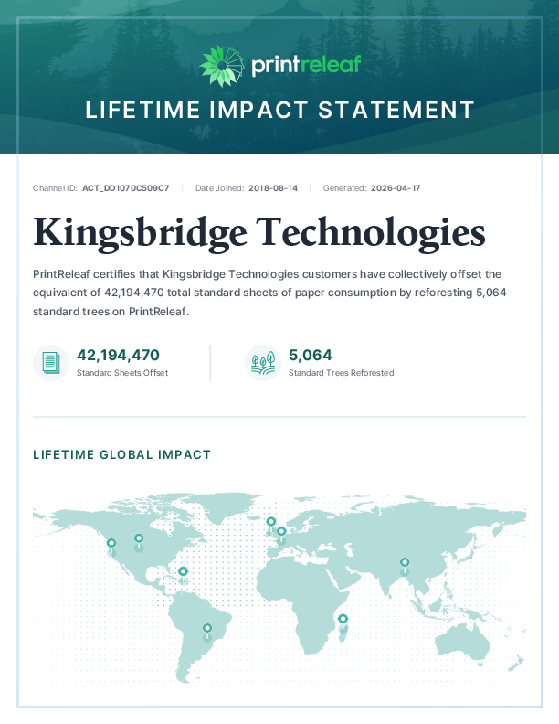 Lifetime Impact Statement
