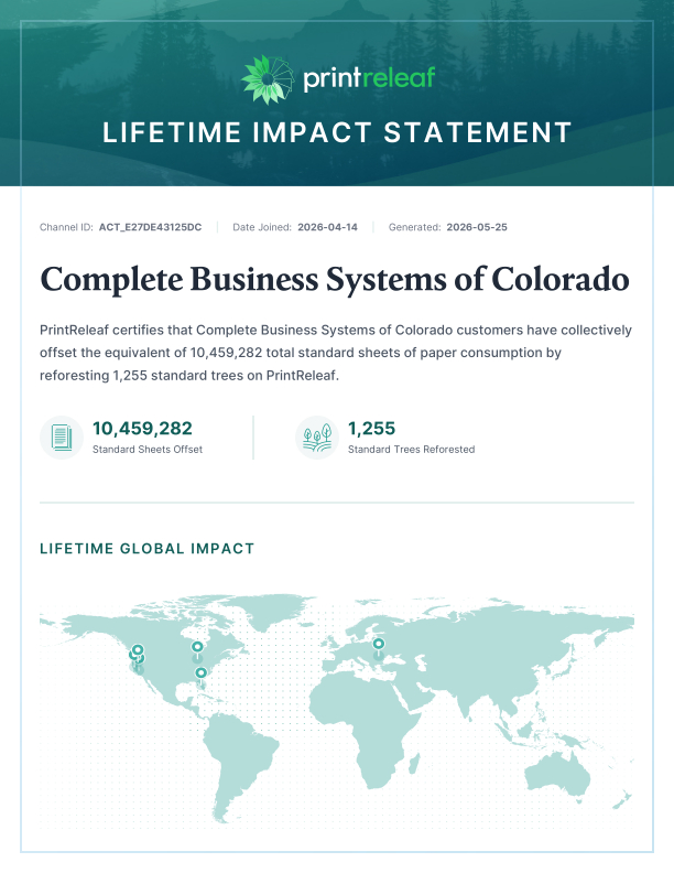 Lifetime Impact Statement