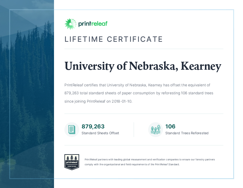 Lifetime Certificate