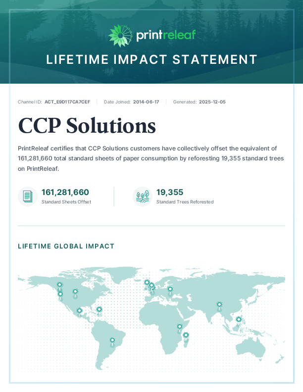 Lifetime Impact Statement