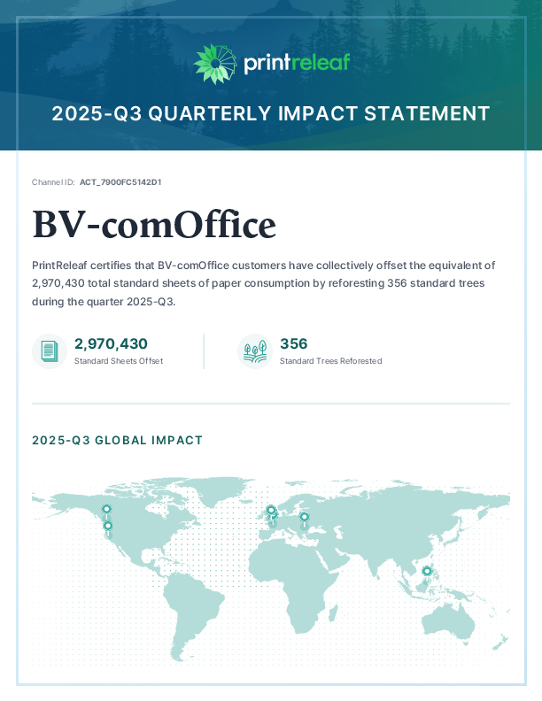 2025-Q3 Quarterly Impact Statement